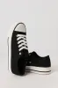 Low Top Platform Canvas Sneaker sold by Urban Planet
