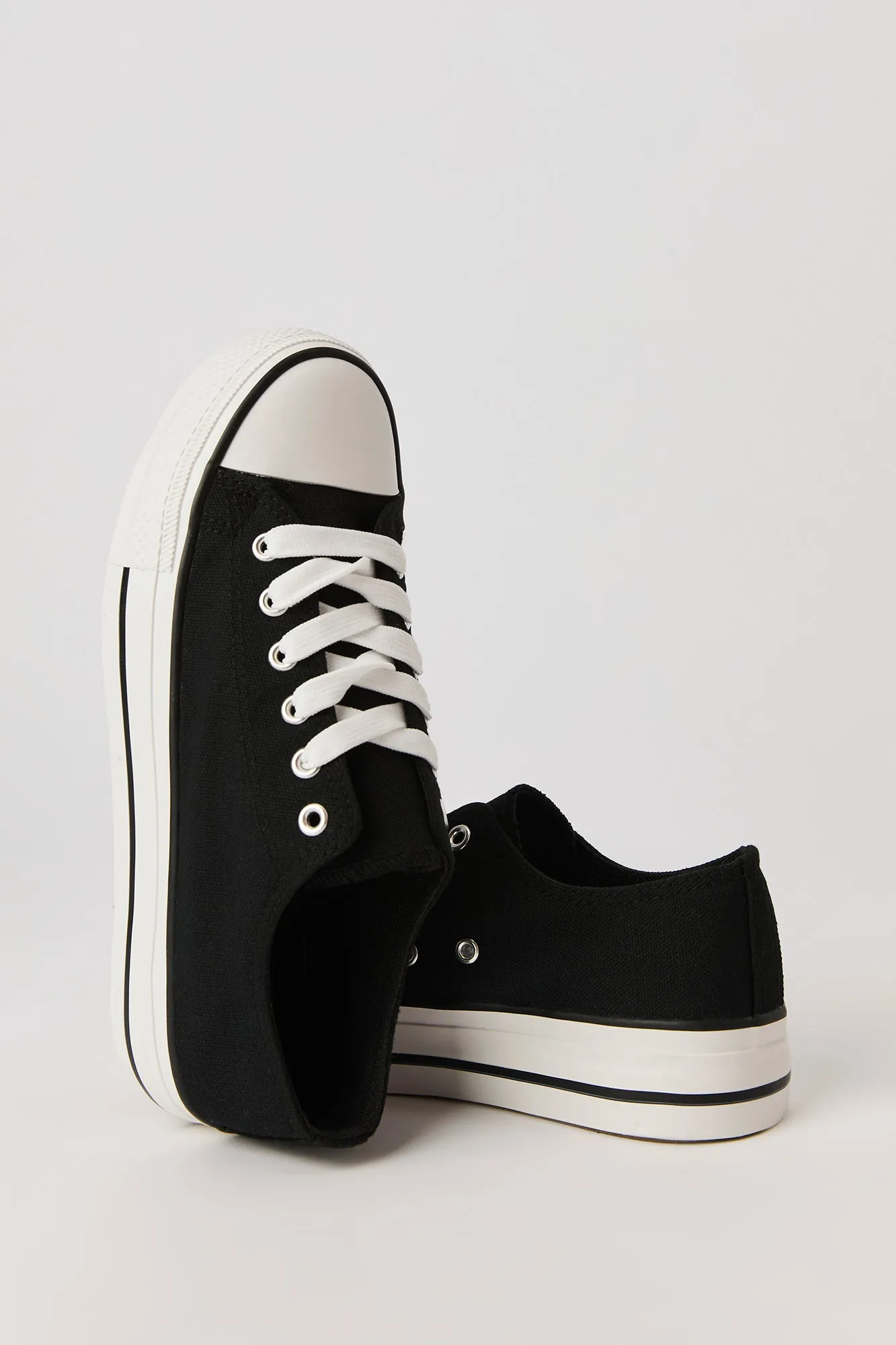 Low Top Platform Canvas Sneaker sold by Urban Planet product image thumbnail 5
