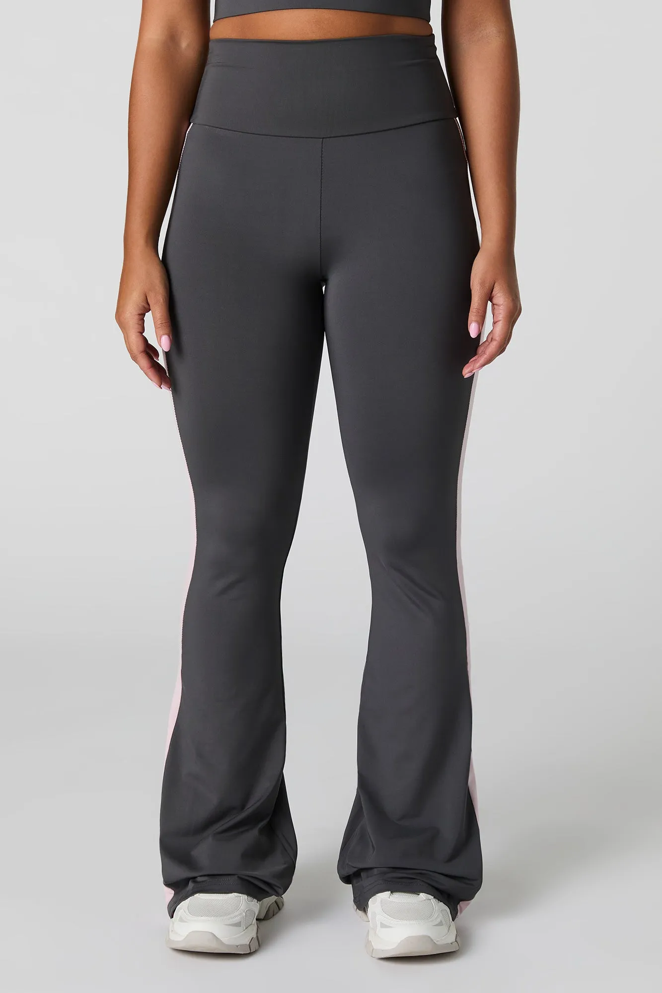 Active Side Striped Flare Legging sold by Urban Planet product image thumbnail 2