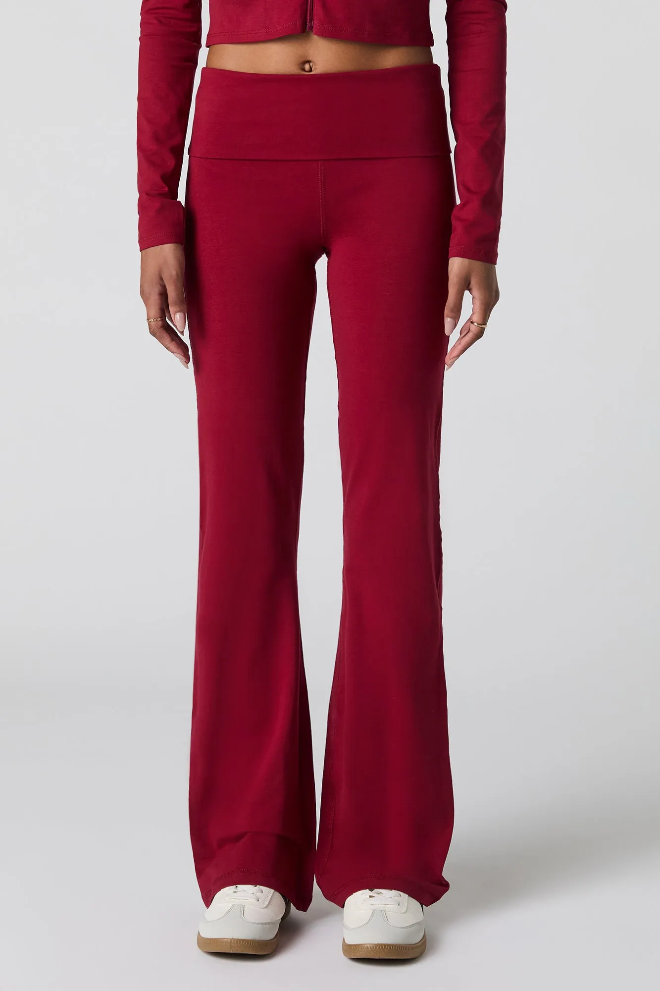 Foldover Waist Flare Pant sold by Urban Planet product image thumbnail 2