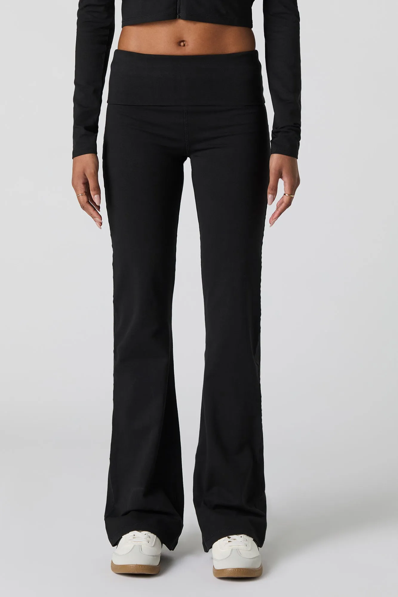 Foldover Waist Flare Pant sold by Urban Planet product image thumbnail 5