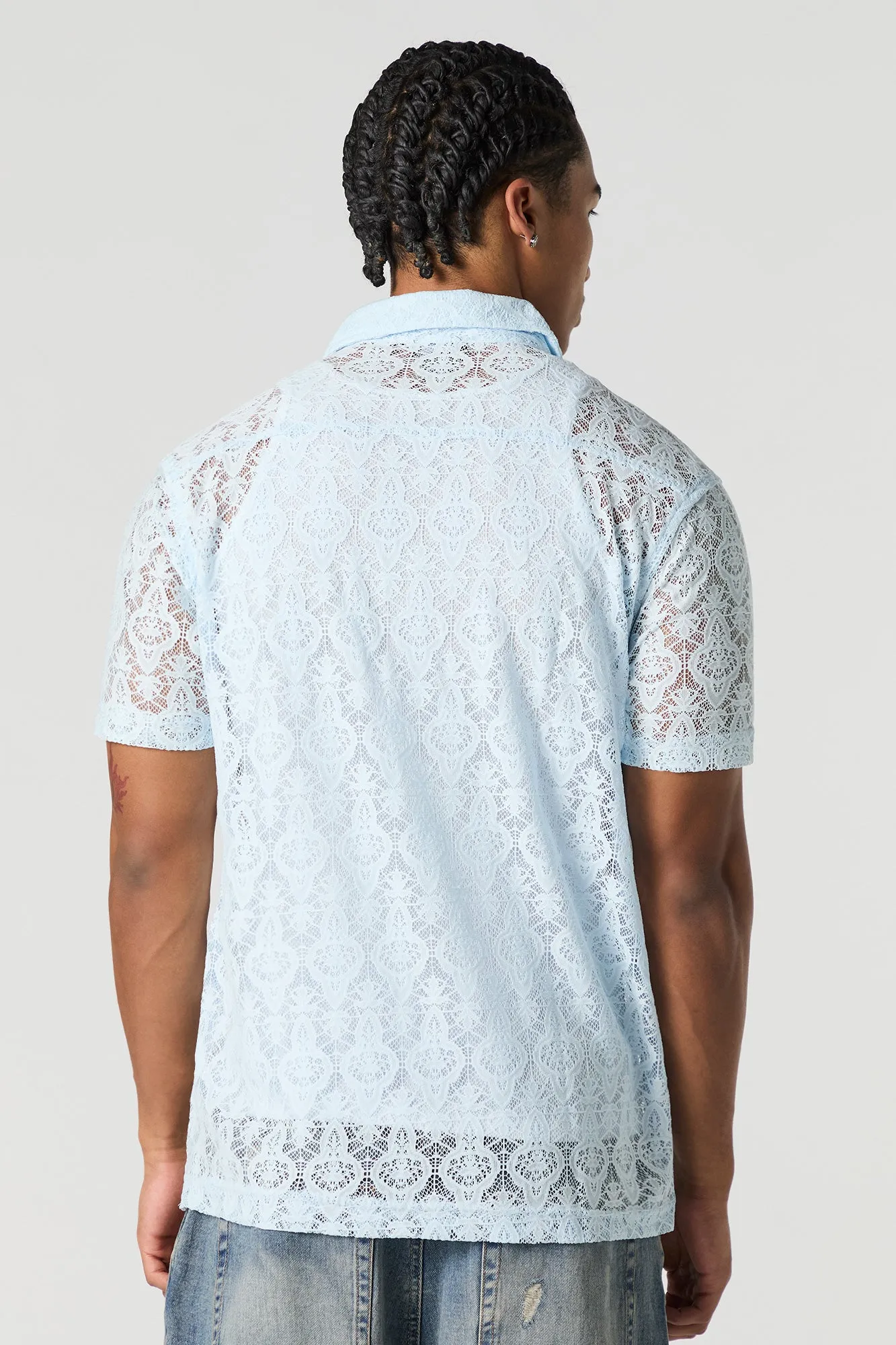 Haut boutonné en dentelle sold by Urban Planet product image thumbnail 2