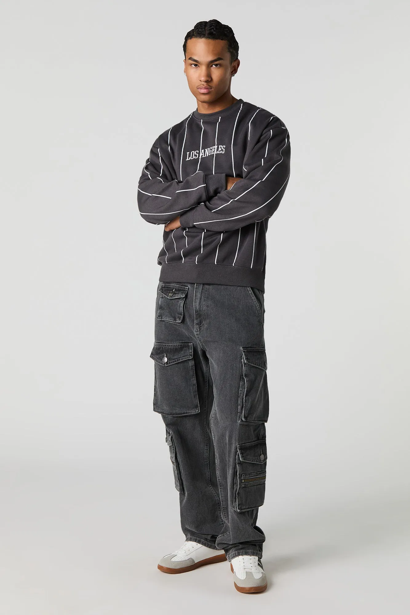 Rigid Multi Pocket Cargo Jean sold by Urban Planet product image thumbnail 4