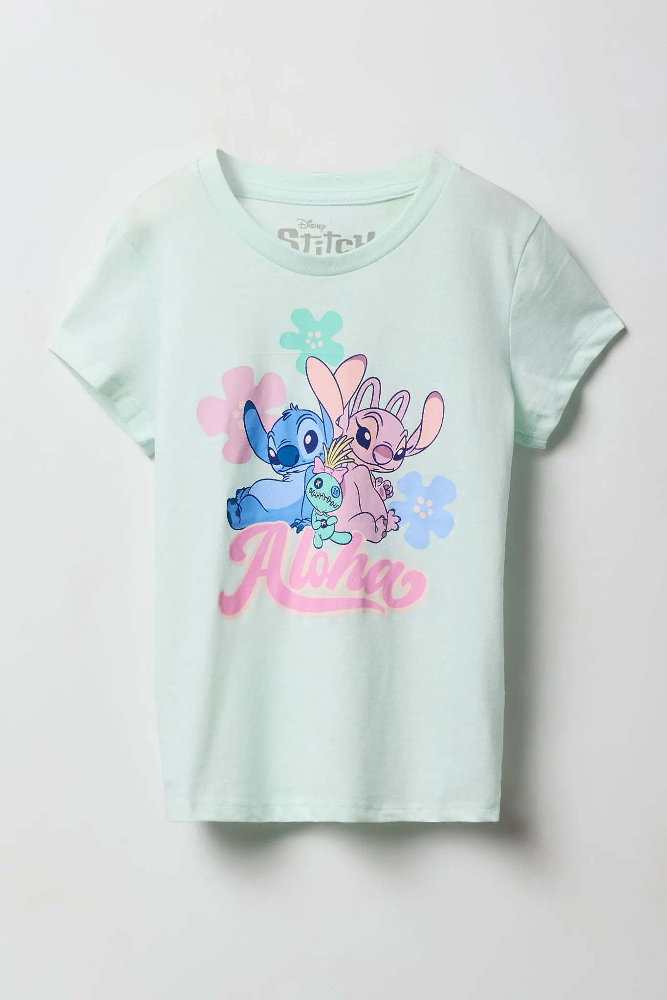 Girls Aloha Stitch T-Shirt sold by Urban Planet