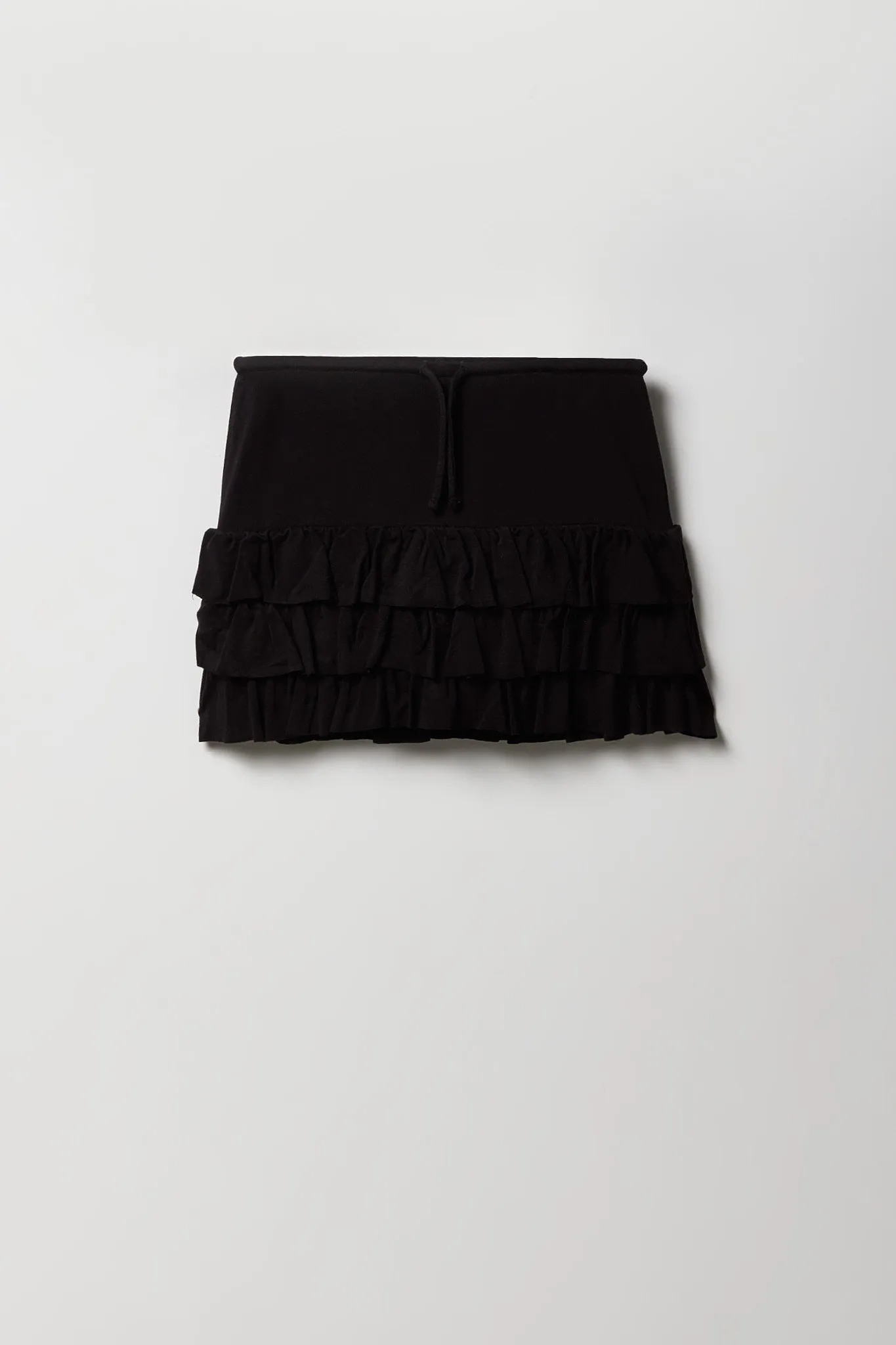 Girls Jersey Ruffled Skort sold by Urban Planet product image thumbnail 3