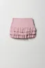Girls Jersey Ruffled Skort sold by Urban Planet