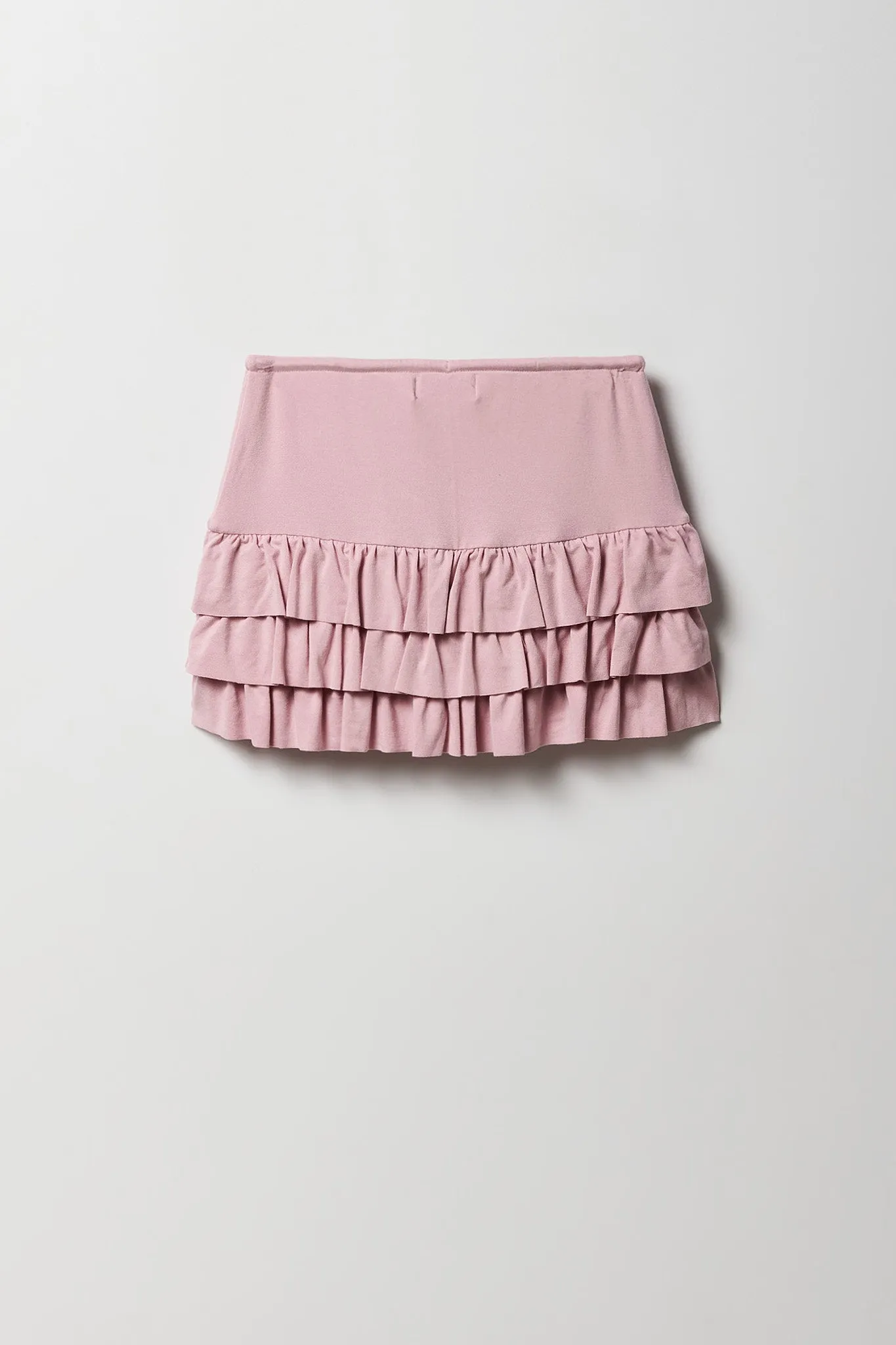 Girls Jersey Ruffled Skort sold by Urban Planet product image thumbnail 2