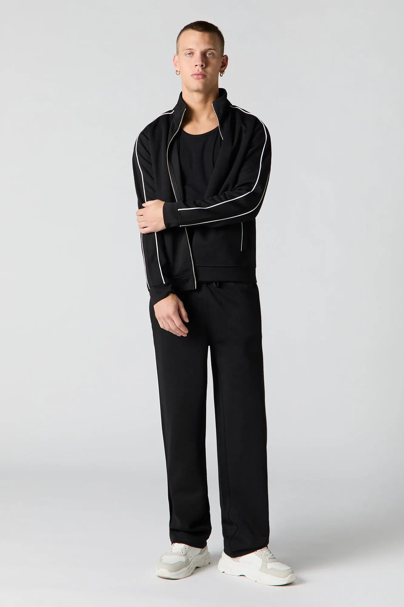 Pantalon d'entraînement avec liséré contrastant sold by Urban Planet product image thumbnail 5