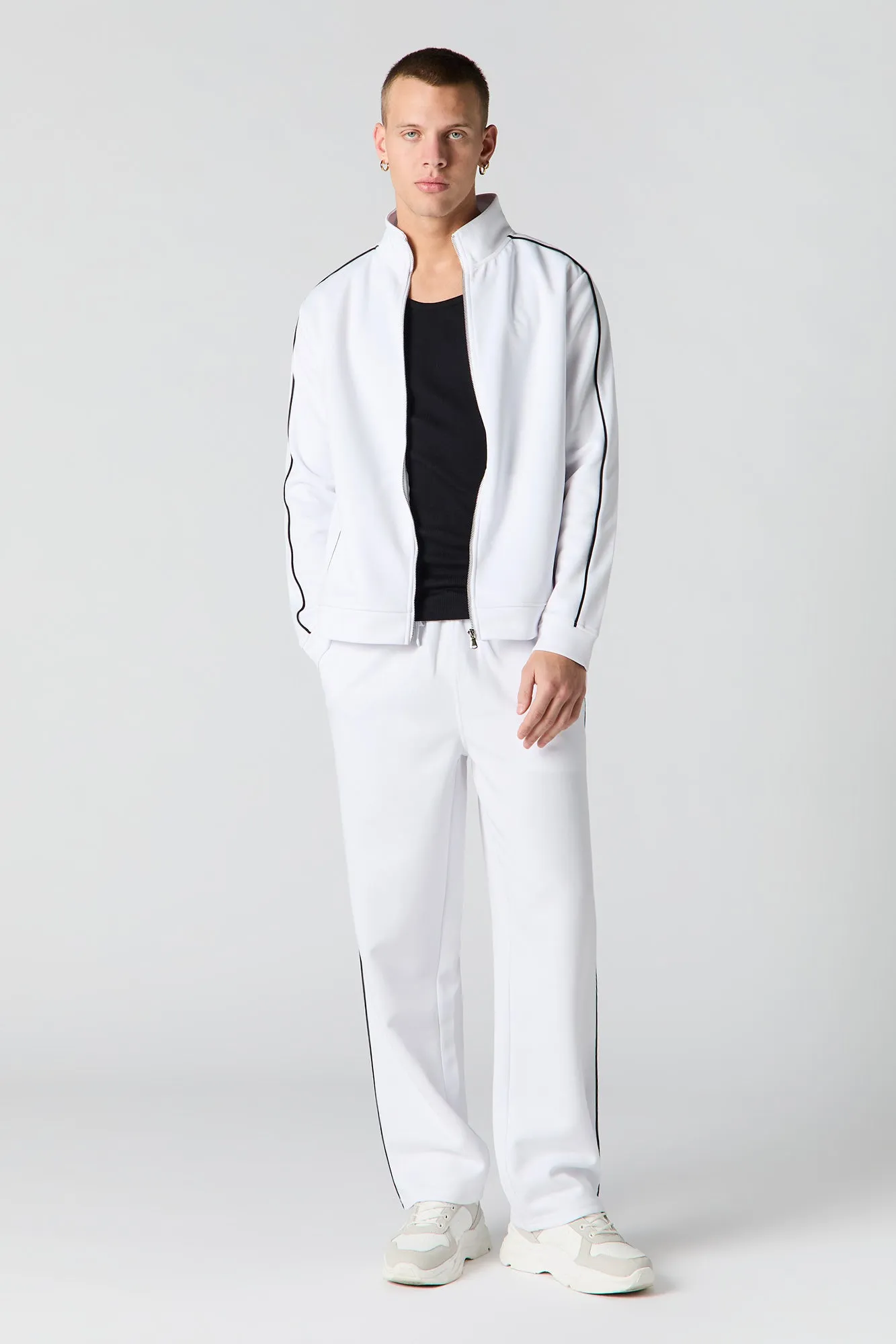 Contrast Piping Track Jacket sold by Urban Planet product image thumbnail 3