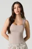 Contour Square Neck Tank Bodysuit sold by Urban Planet