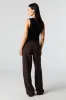 Pantalon habillé à jambe droite plissé sold by Urban Planet