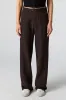 Pantalon habillé à jambe droite plissé sold by Urban Planet