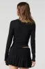 Ribbed Button-Up Long Sleeve Cardigan sold by Urban Planet