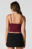Seamless Ribbed Lace Trim Cami sold by Urban Planet