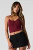 Seamless Ribbed Lace Trim Cami sold by Urban Planet