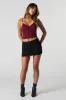 Seamless Ribbed Lace Trim Cami sold by Urban Planet
