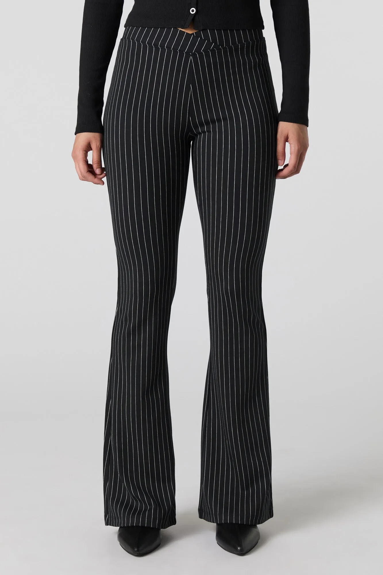 Printed Soft Foldover Waist Flare Pant sold by Urban Planet product image thumbnail 5