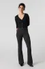 Pantalon évasé doux imprimé à taille repliée sold by Urban Planet