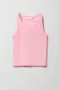 Girls Ribbed High Neck Tank sold by Urban Planet