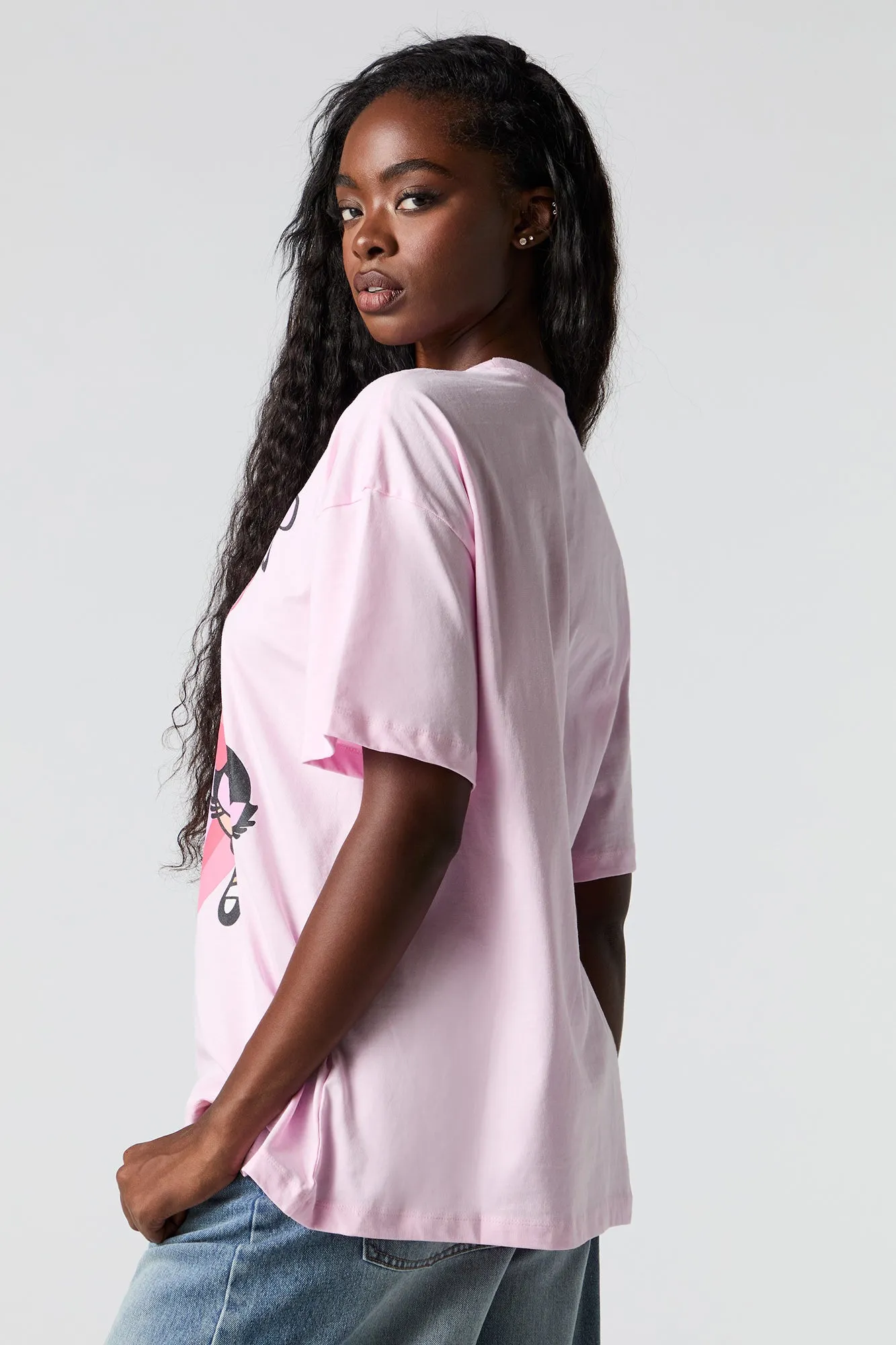 T-shirt coupe garçonne à imprimé Powerpuff Girls sold by Urban Planet product image thumbnail 2