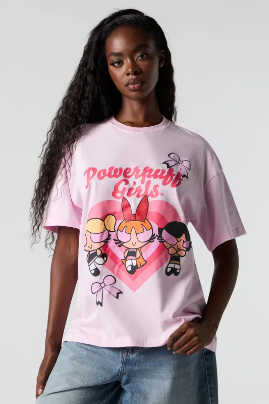 T-shirt coupe garçonne à imprimé Powerpuff Girls sold by Urban Planet