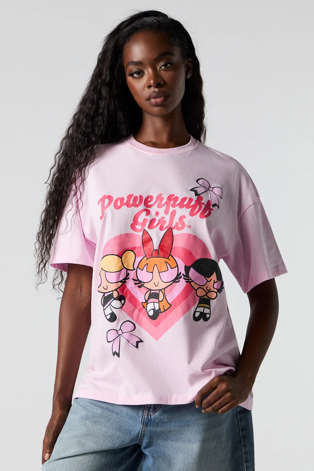 Powerpuff Girls Graphic Boyfriend T-Shirt sold by Urban Planet
