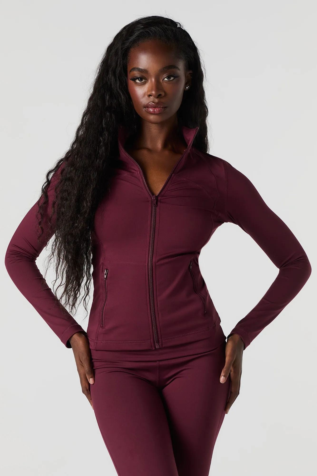 Active Zip-Up Jacket sold by Urban Planet product image thumbnail 4