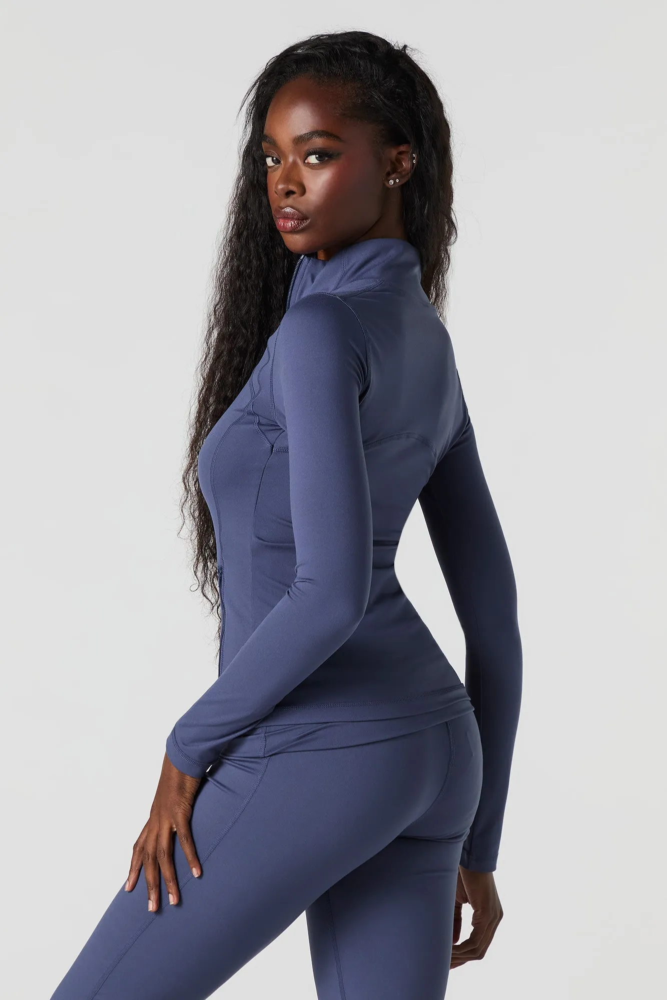 Blouson à glissière et col montant Active sold by Urban Planet product image thumbnail 2