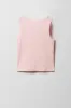 Girls Ribbed Henley Tank sold by Urban Planet