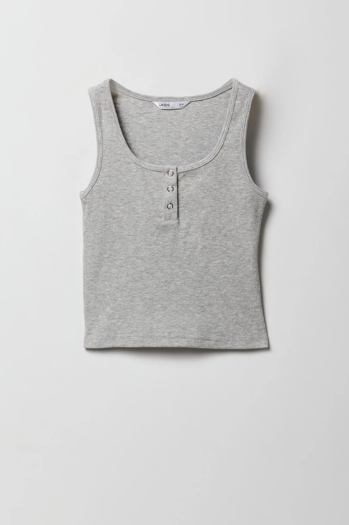 Débardeur Henley côtelé pour fille sold by Urban Planet product image thumbnail 5