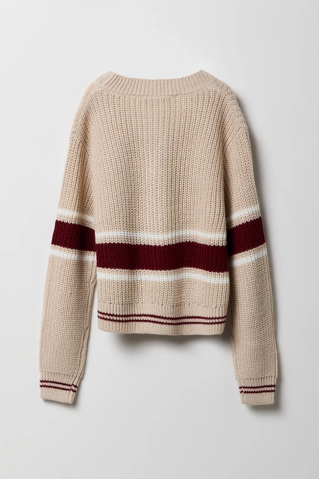 Girls Chenille Embroidered Knit Cardigan sold by Urban Planet product image thumbnail 2