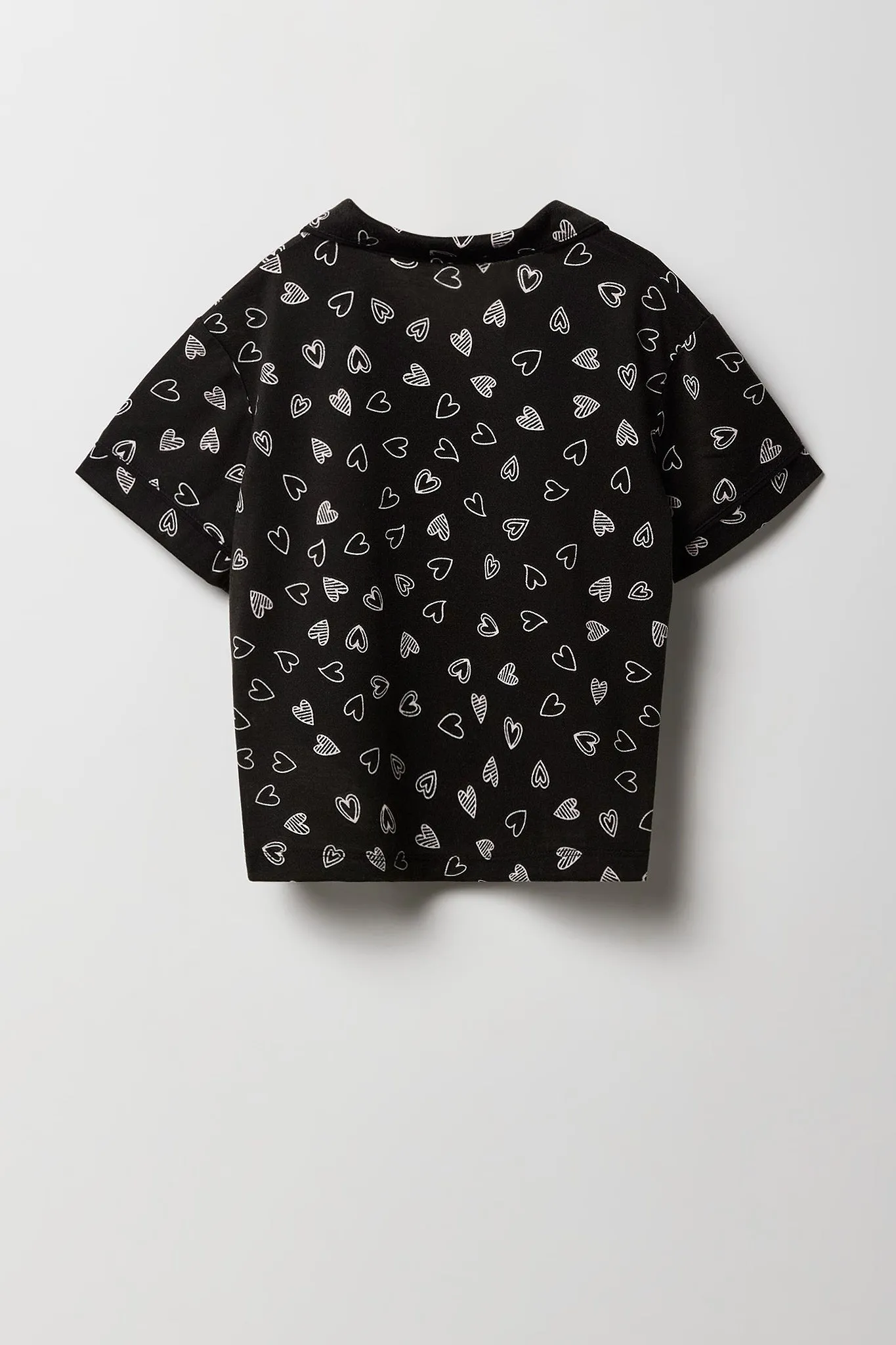 Ensemble pyjama avec haut boutonné et pantalon pour fille sold by Urban Planet product image thumbnail 3