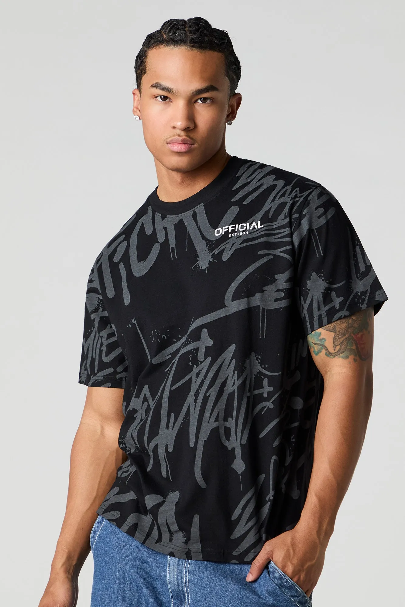 Official Print T-Shirt sold by Urban Planet product image thumbnail 5