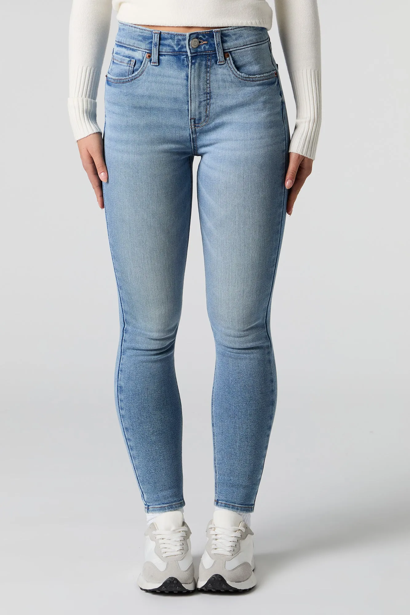 High Rise Skinny Medium Jean sold by Urban Planet product image thumbnail 2