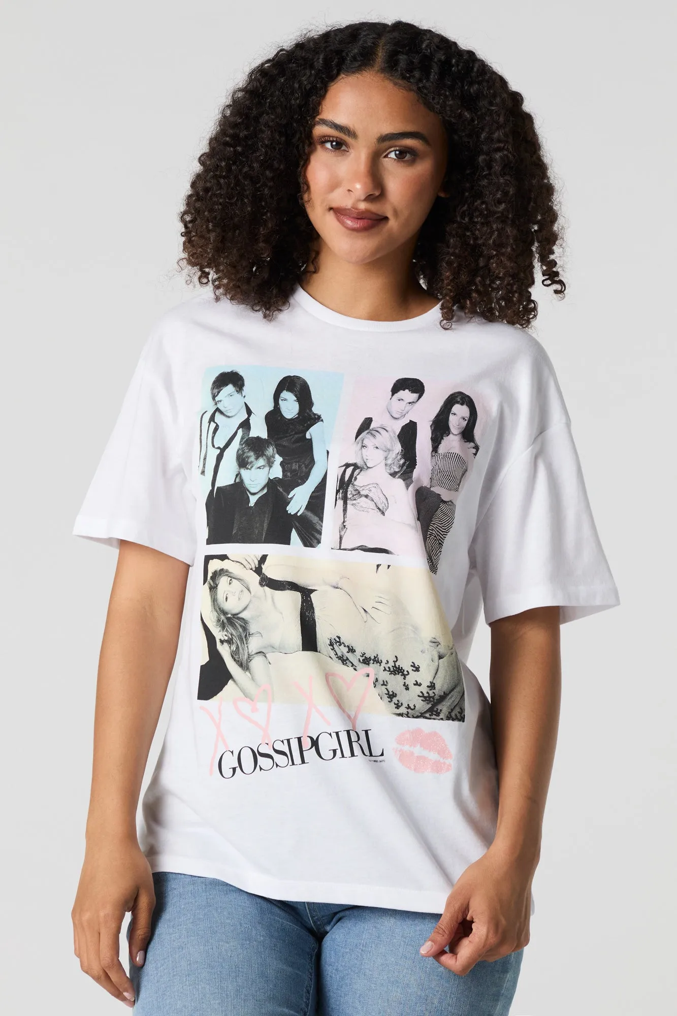 Gossip Girl Graphic Boyfriend T-Shirt sold by Urban Planet