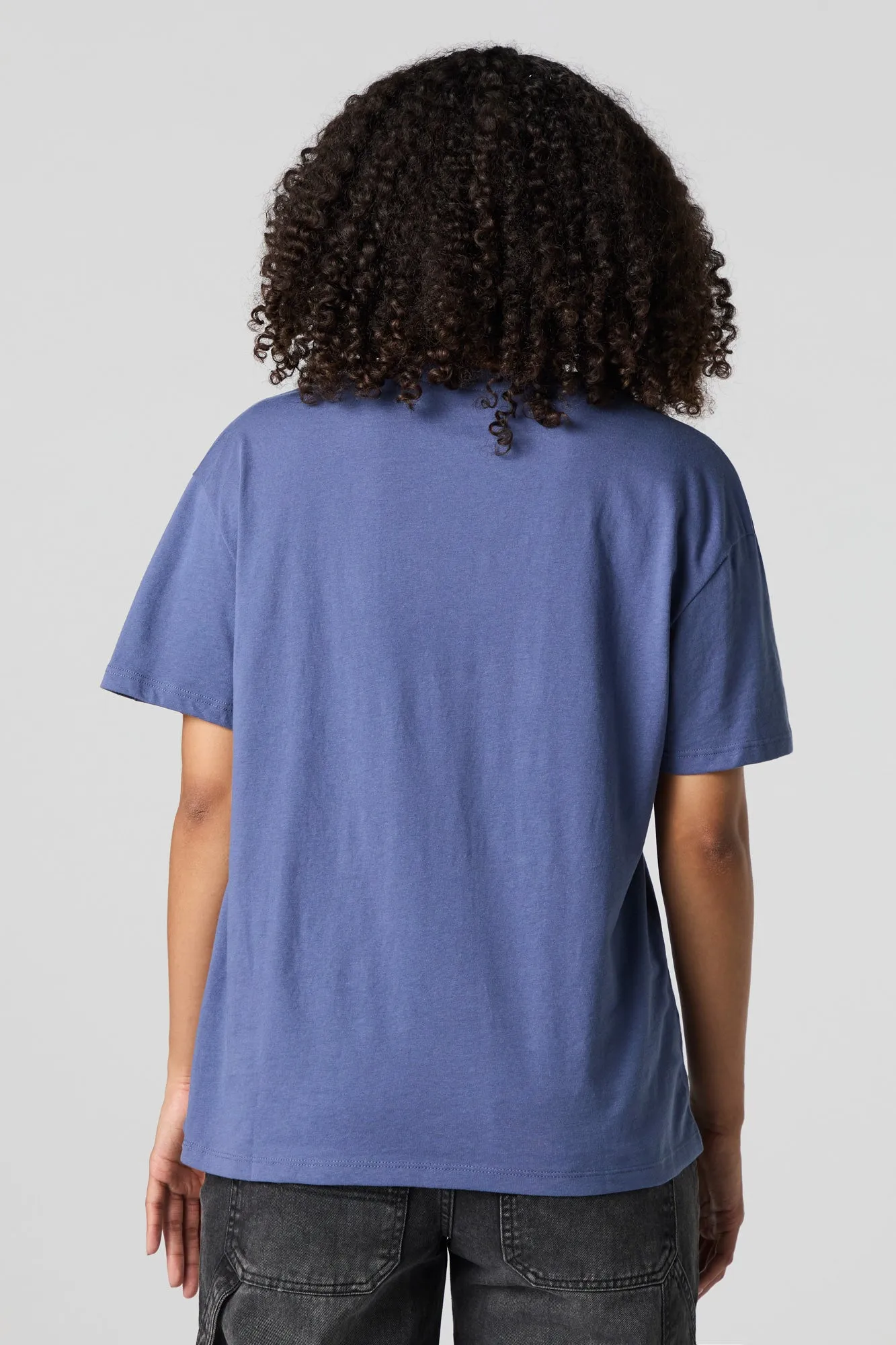 T-shirt coupe garçonne à imprimé Stitch 02 sold by Urban Planet product image thumbnail 2