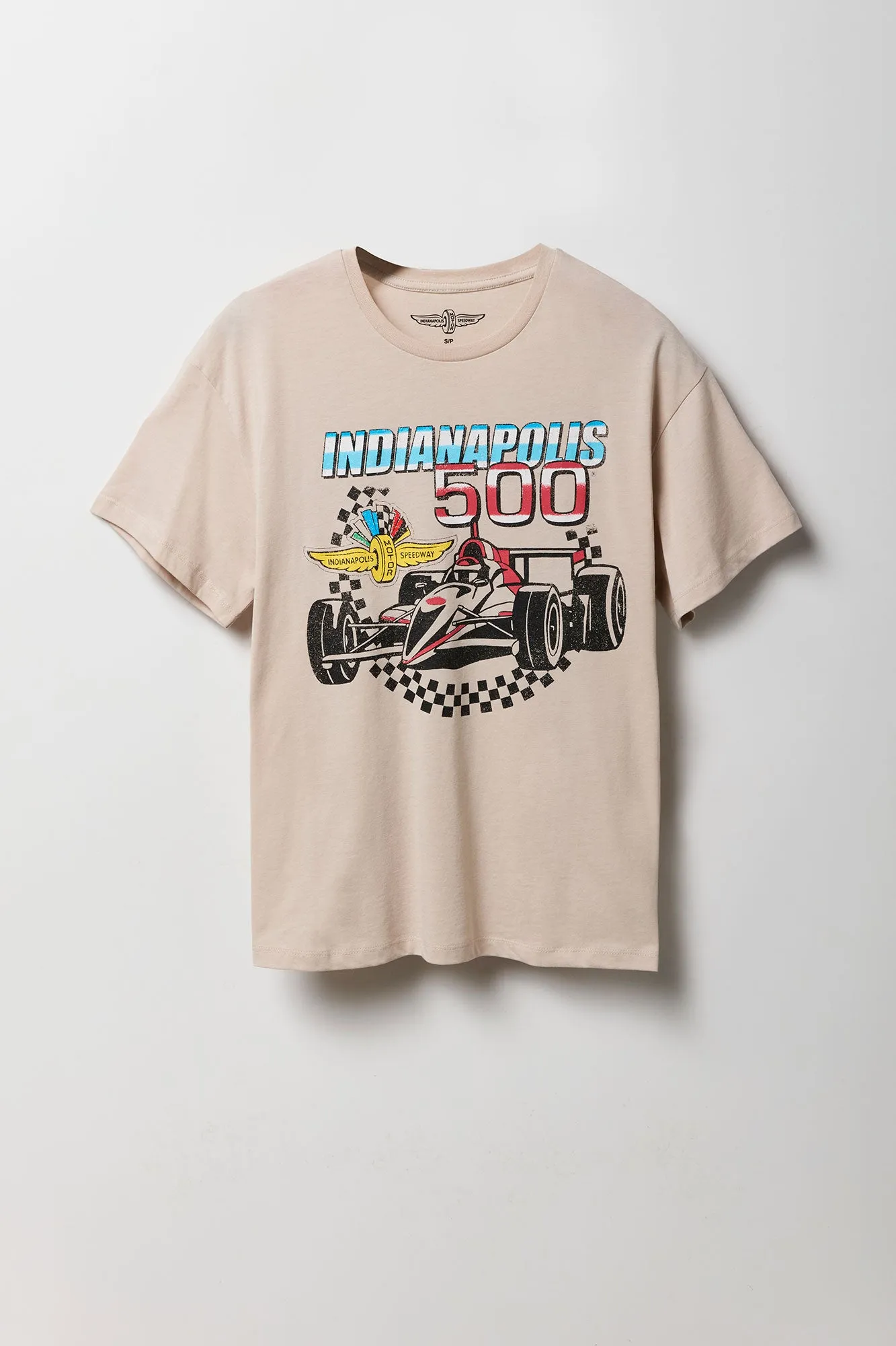 T-shirt coupe garçonne à imprimé Indianapolis 500 sold by Urban Planet product image thumbnail 4