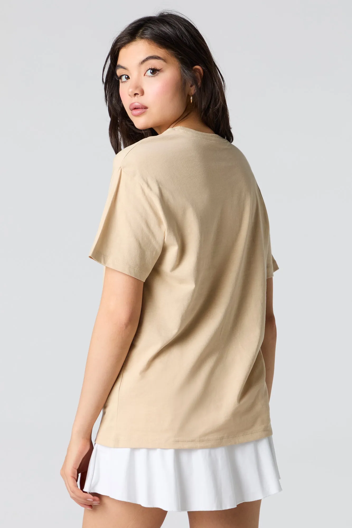 Garfield Graphic Boyfriend T-Shirt sold by Urban Planet product image thumbnail 2