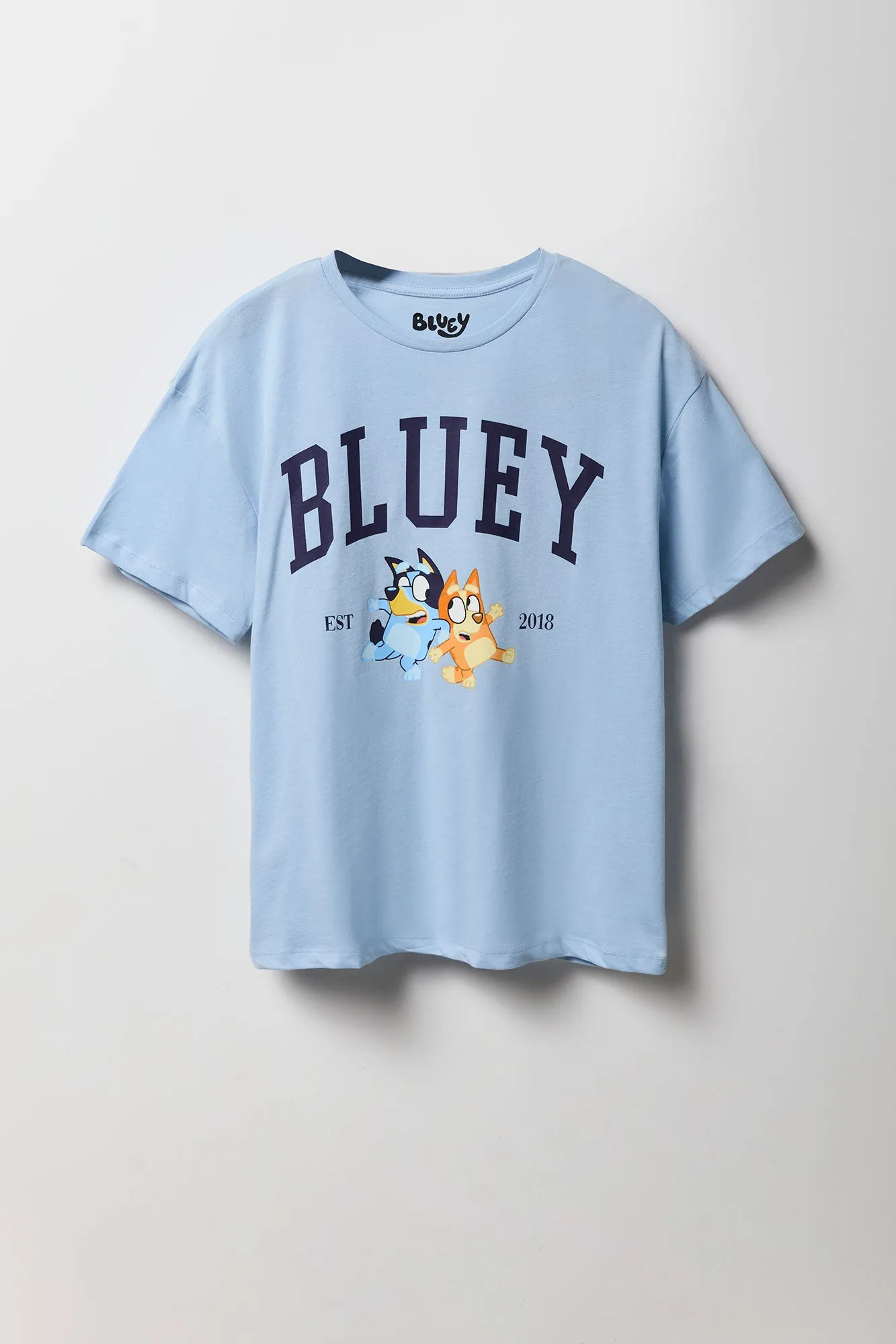 T-shirt coupe garçonne à imprimé Bluey sold by Urban Planet product image thumbnail 4