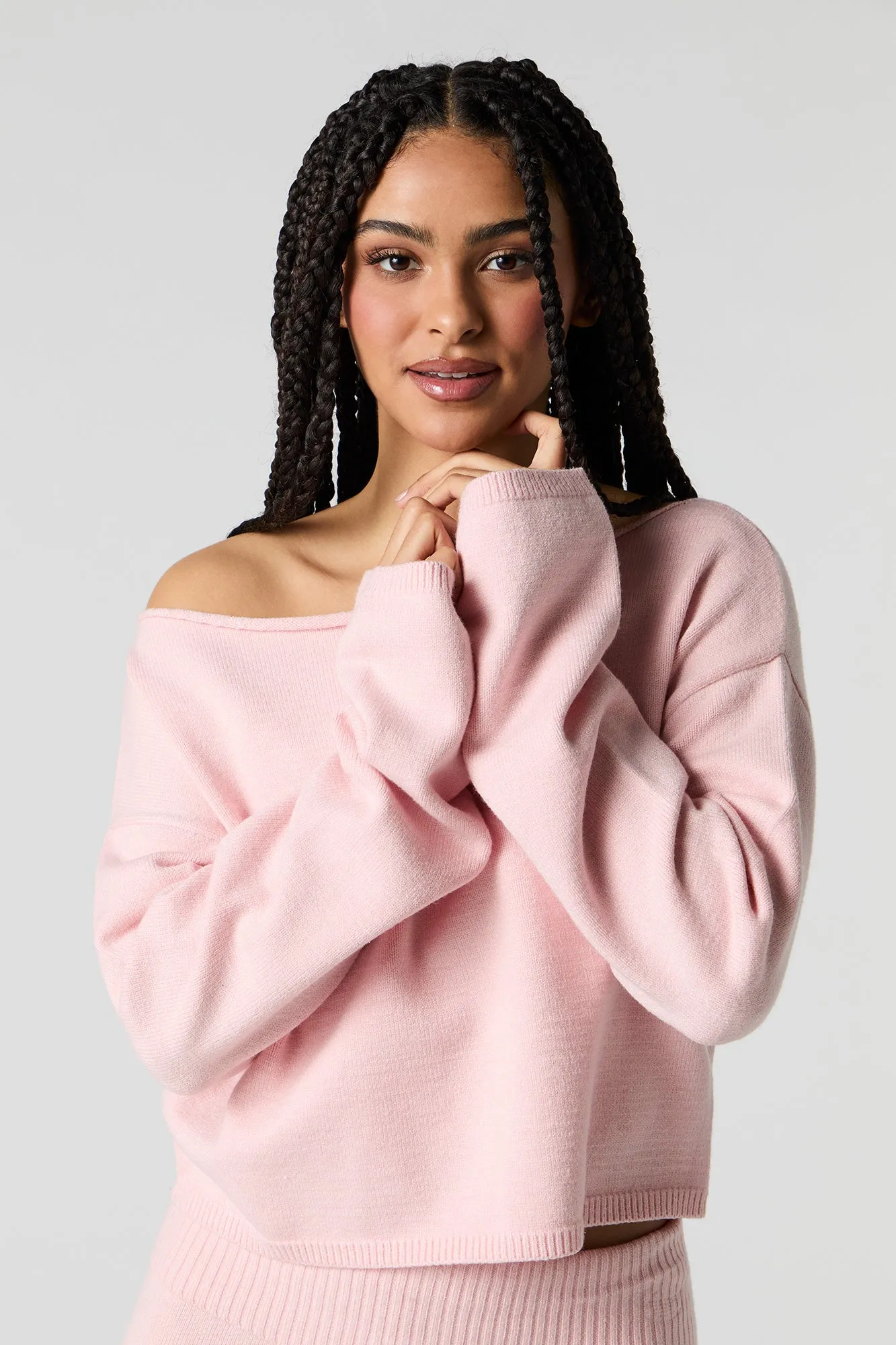 Off Shoulder Sweater sold by Urban Planet