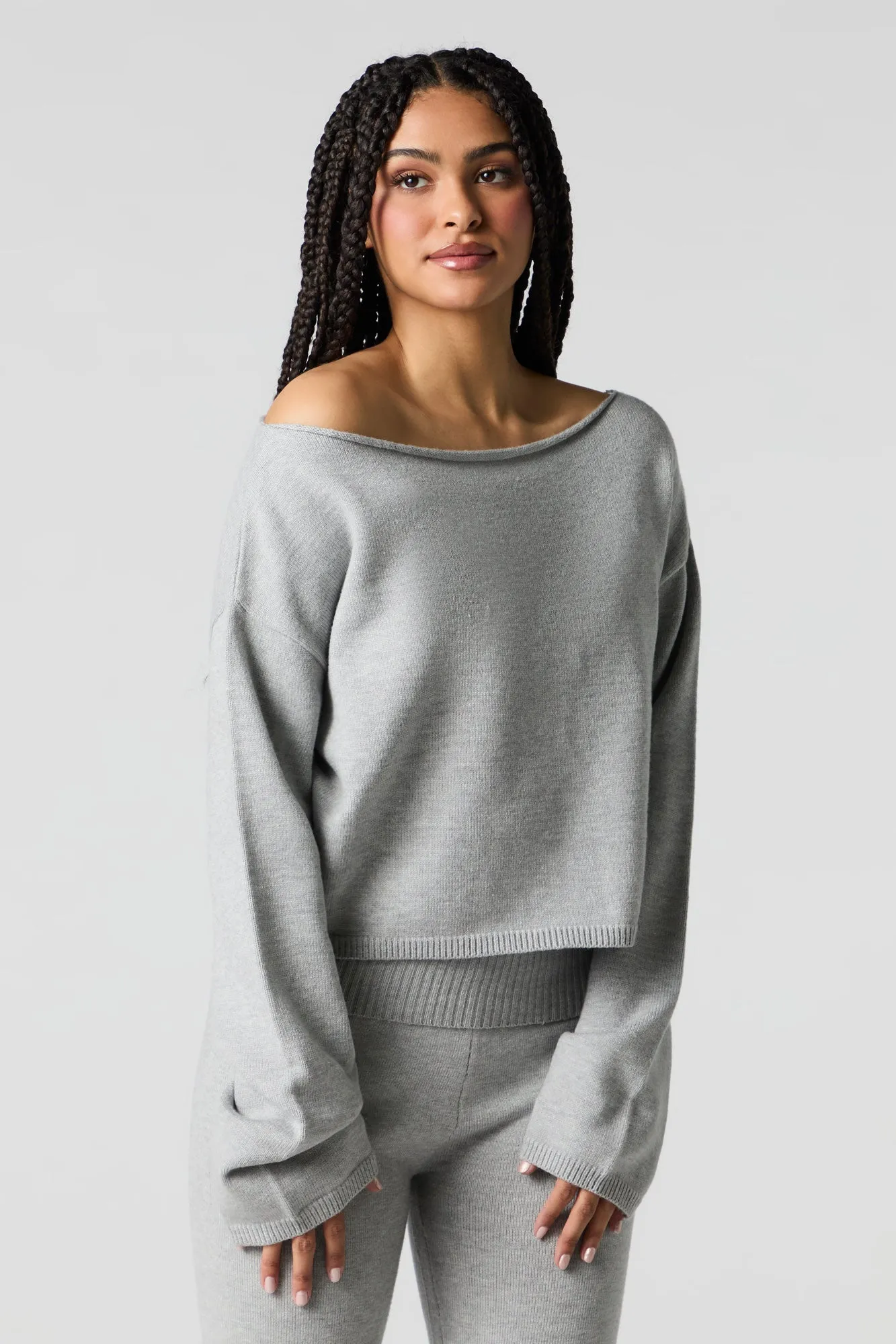 Off Shoulder Sweater sold by Urban Planet product image thumbnail 4