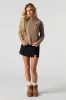 Embroidered Cable Knit Sweater sold by Urban Planet