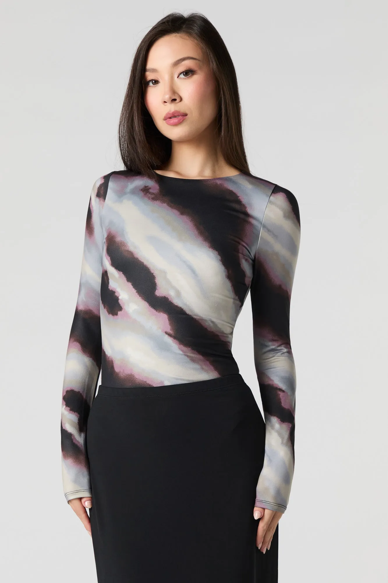 Contour Long Sleeve Bodysuit sold by Urban Planet product image thumbnail 5