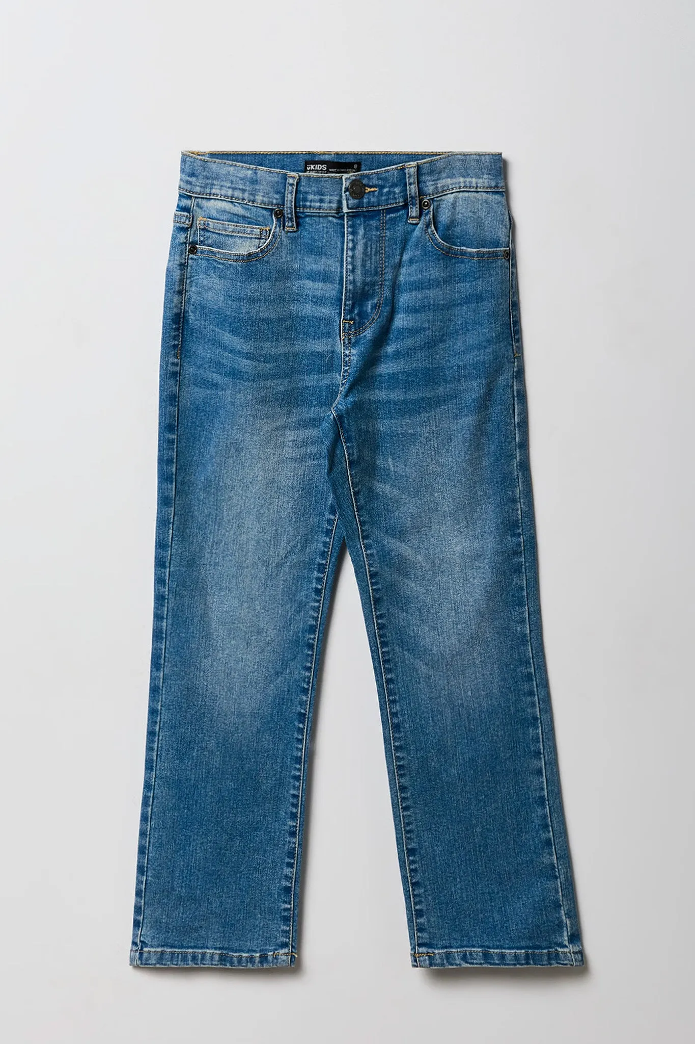 Jean droit extensible pour garçon sold by Urban Planet