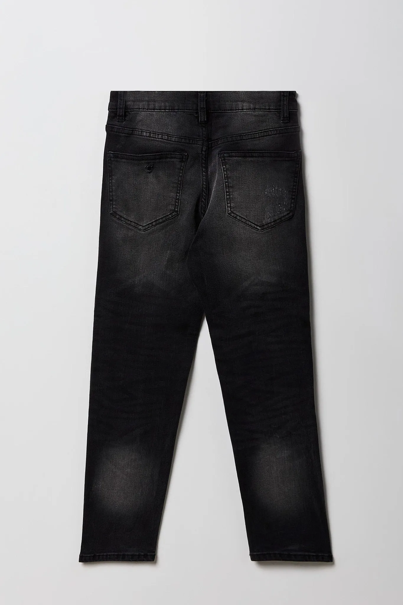 Jean ajusté extensible d'aspect usé pour garçon sold by Urban Planet product image thumbnail 2