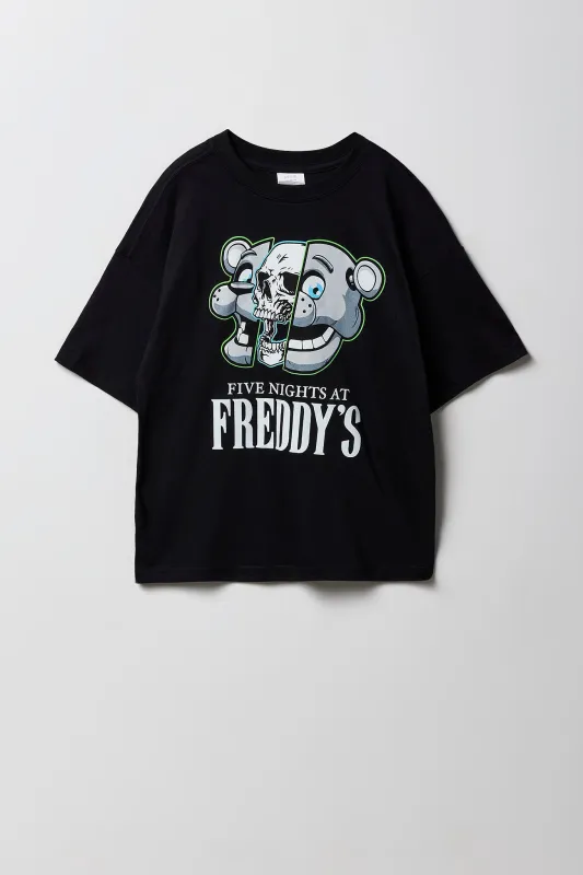 T-shirt à imprimé Five Nights at Freddy's pour enfant sold by Urban Planet