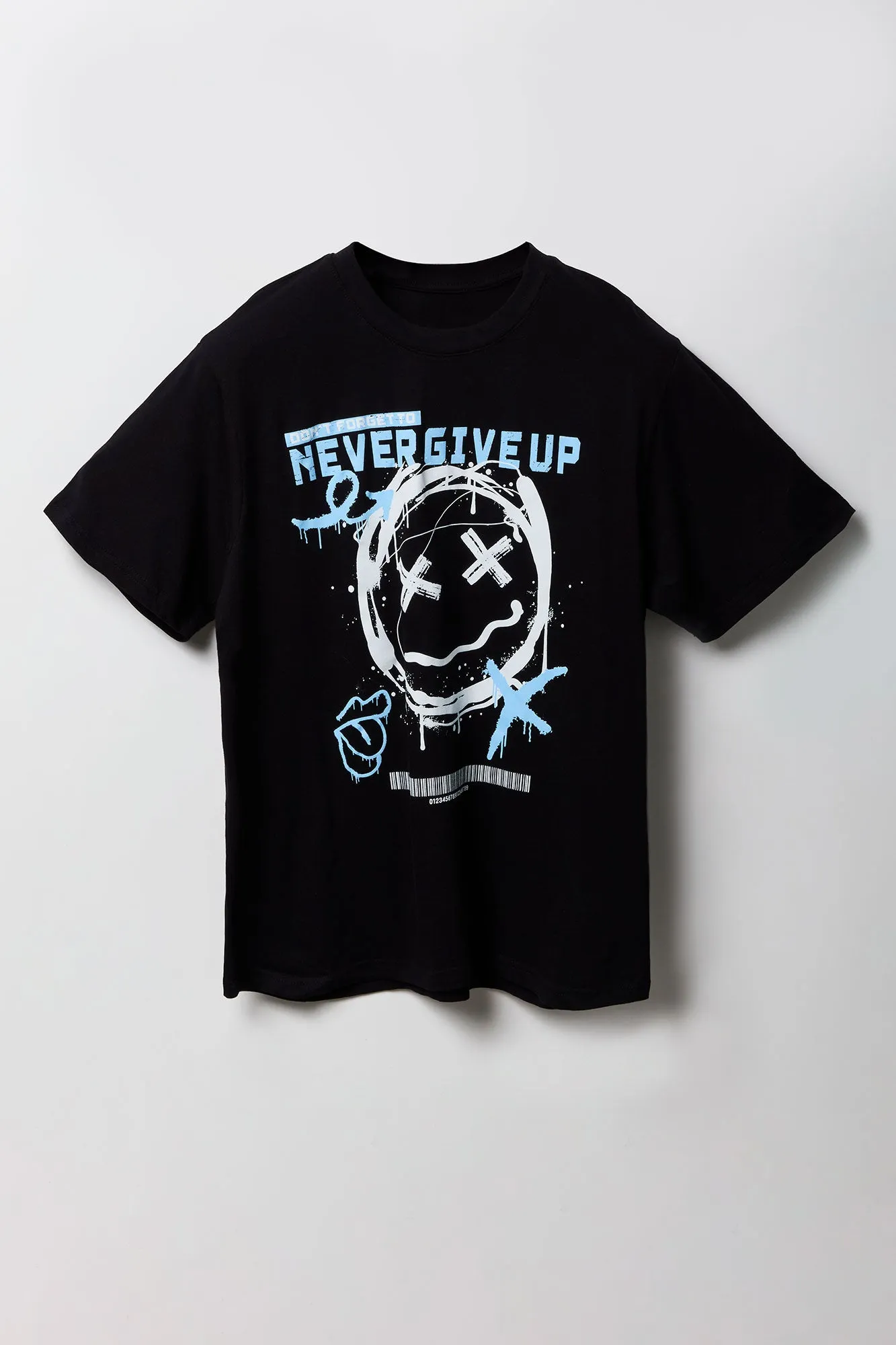 Never Give Up Graphic T-Shirt sold by Urban Planet