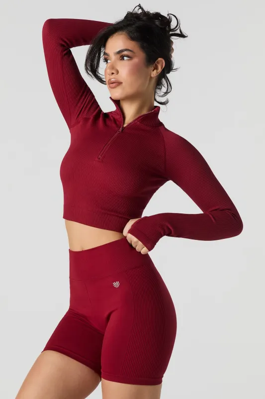 Active Side Ribbed Short sold by Urban Planet