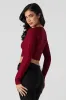 Pointelle Knit Flower Button Sweater sold by Urban Planet