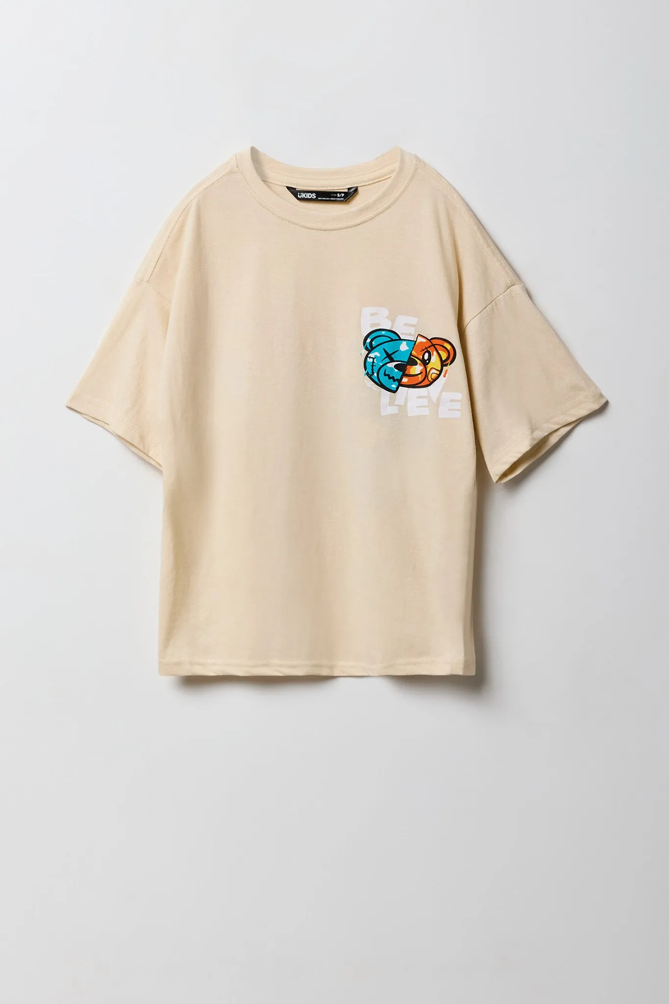 T-shirt à imprimé Believe pour enfant sold by Urban Planet product image thumbnail 2